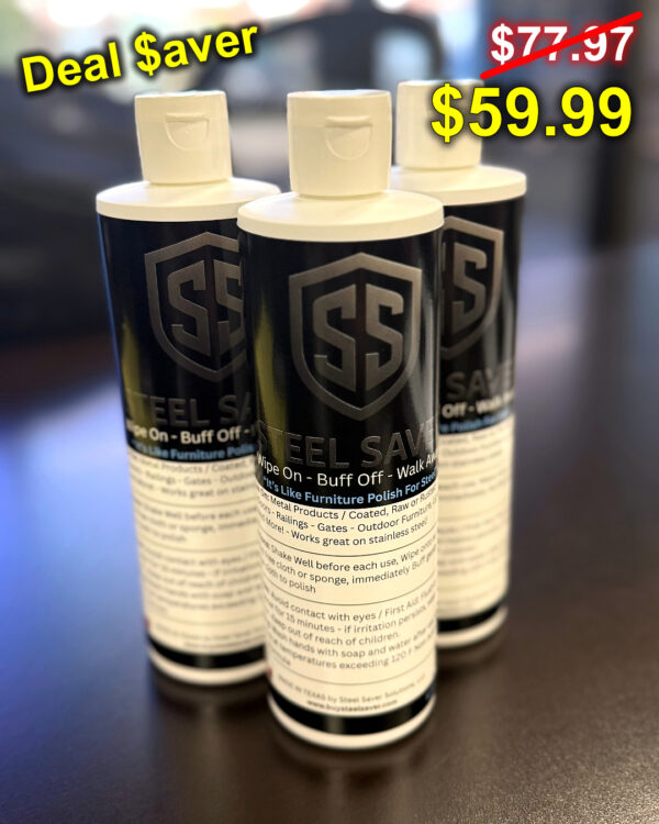 Steel Saver Polish   ResTore a Long Lasting New Look with our Metal Polish