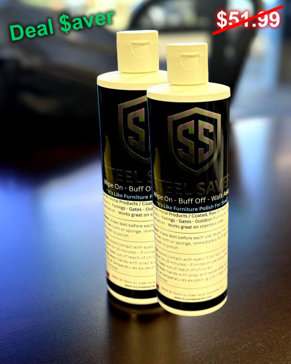 Steel Saver Polish - Restore a Long Lasting New Look with our Metal Polish