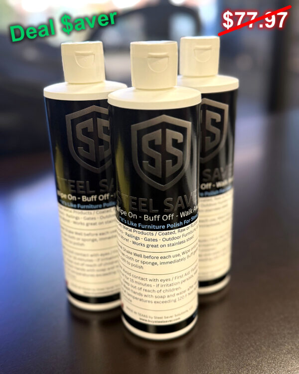 Steel Saver Polish - ResTore a Long Lasting New Look with our Metal Polish